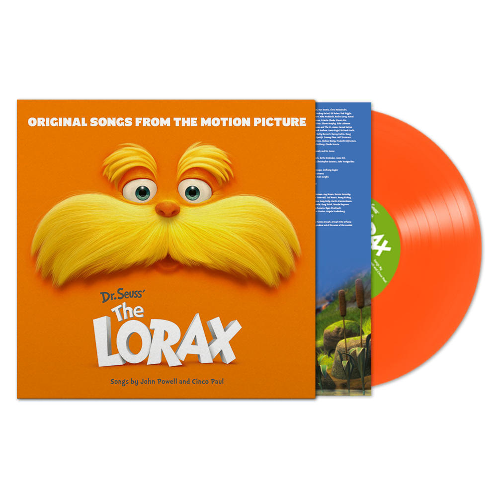 Dr.Seuss' The Lorax -  Original Songs from the Motion Picture (Habanero Orange Vinyl)