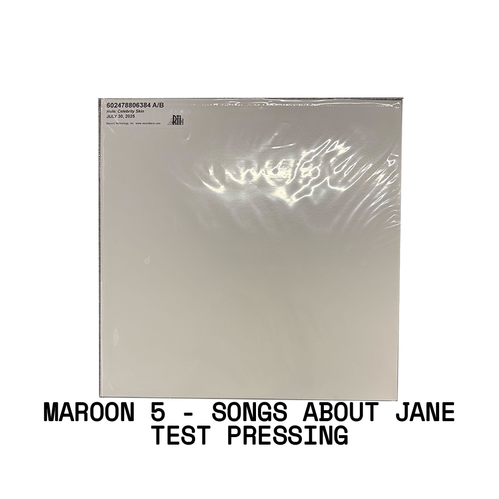 Songs About Jane Test Pressing