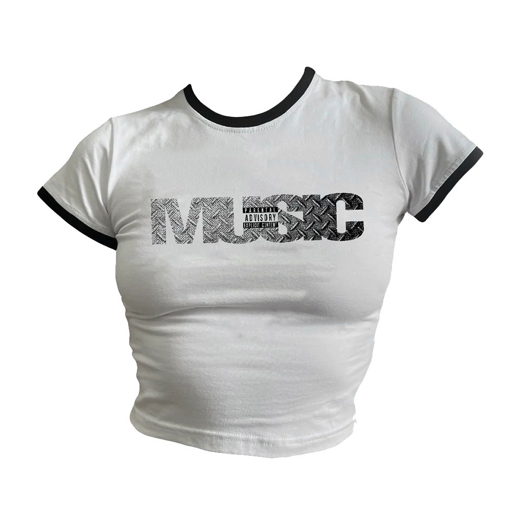 Metal Music Baby Tee