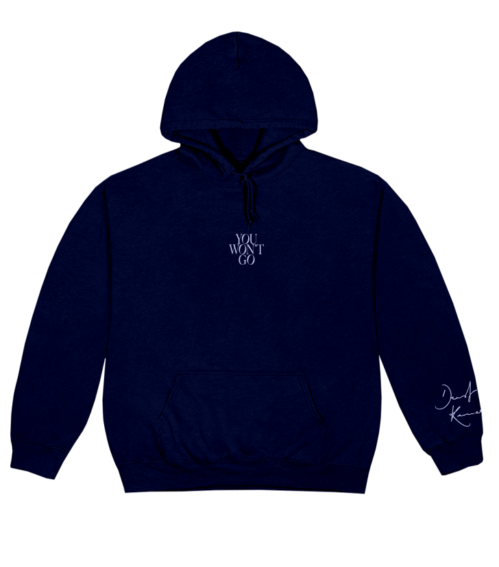 After Rain Navy Blue Hoodie (US Exclusive) front