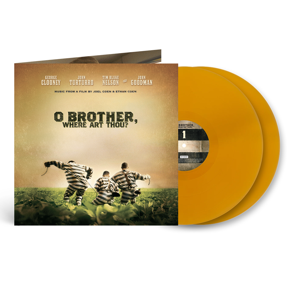 OBrother_WhereArtThouSoundtrack_25YearAnniversaryEdition_ExclusiveSunshineGoldVinyl