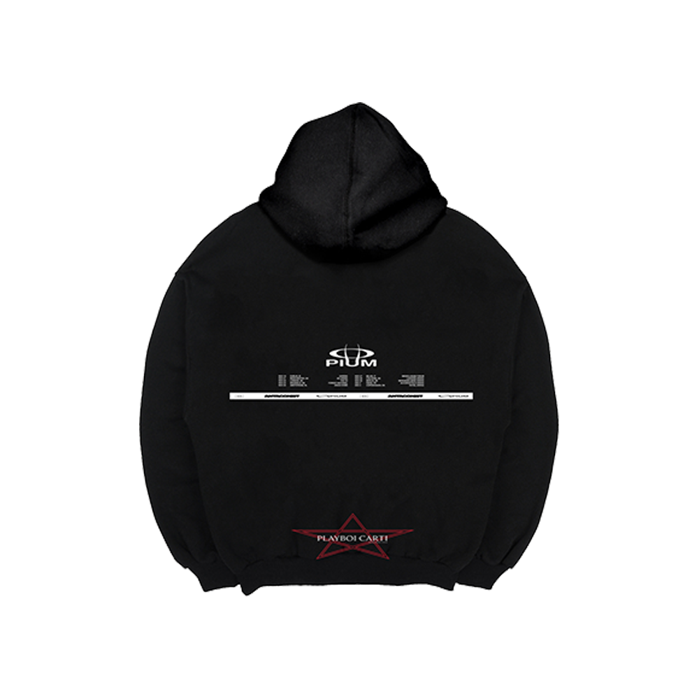 Opium Logo Hoodie back
