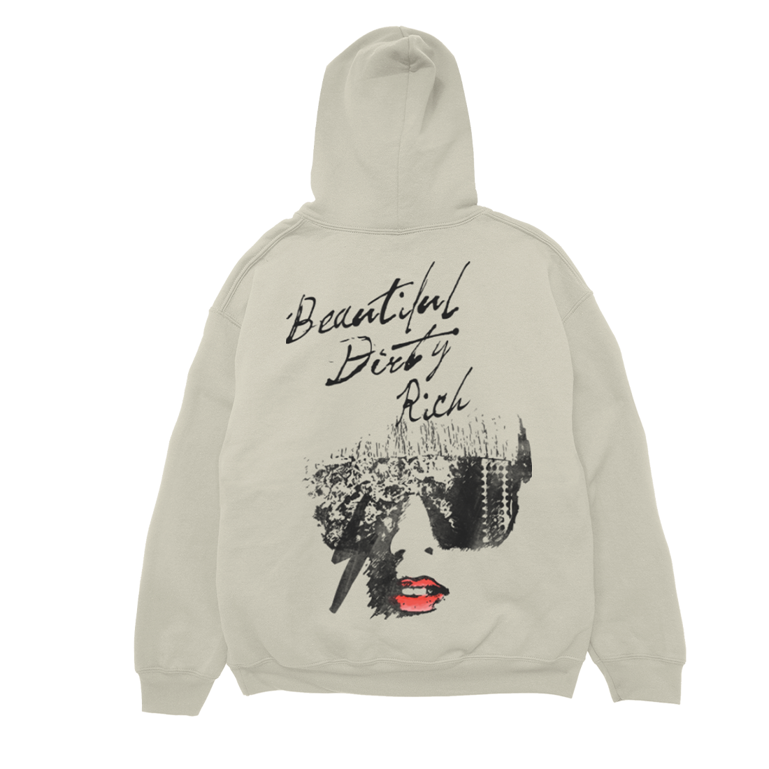 Lady Gaga Dirty Rich Hoodie Interscope Records