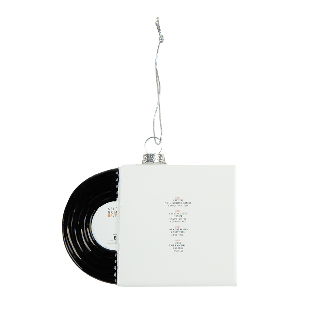 Revival Vinyl - Glass Holiday Ornament