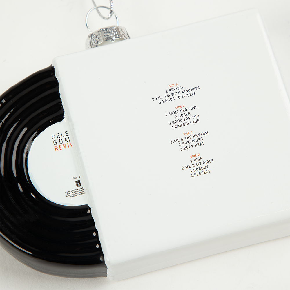 Revival Vinyl - Glass Holiday Ornament