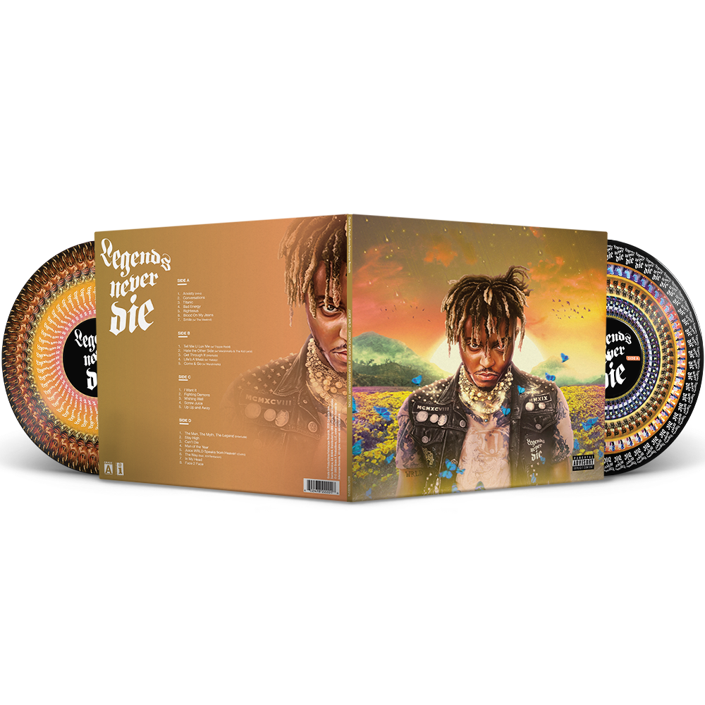 Legends Never Die (5 Year Anniversary Edition) Zoetrope Vinyl Exclusive