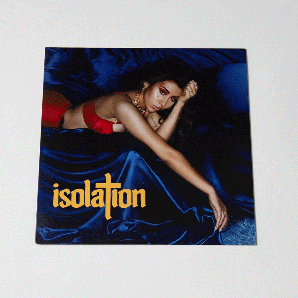 Isolation - 5 Year Anniversary Opaque Blue Jay Vinyl Gif