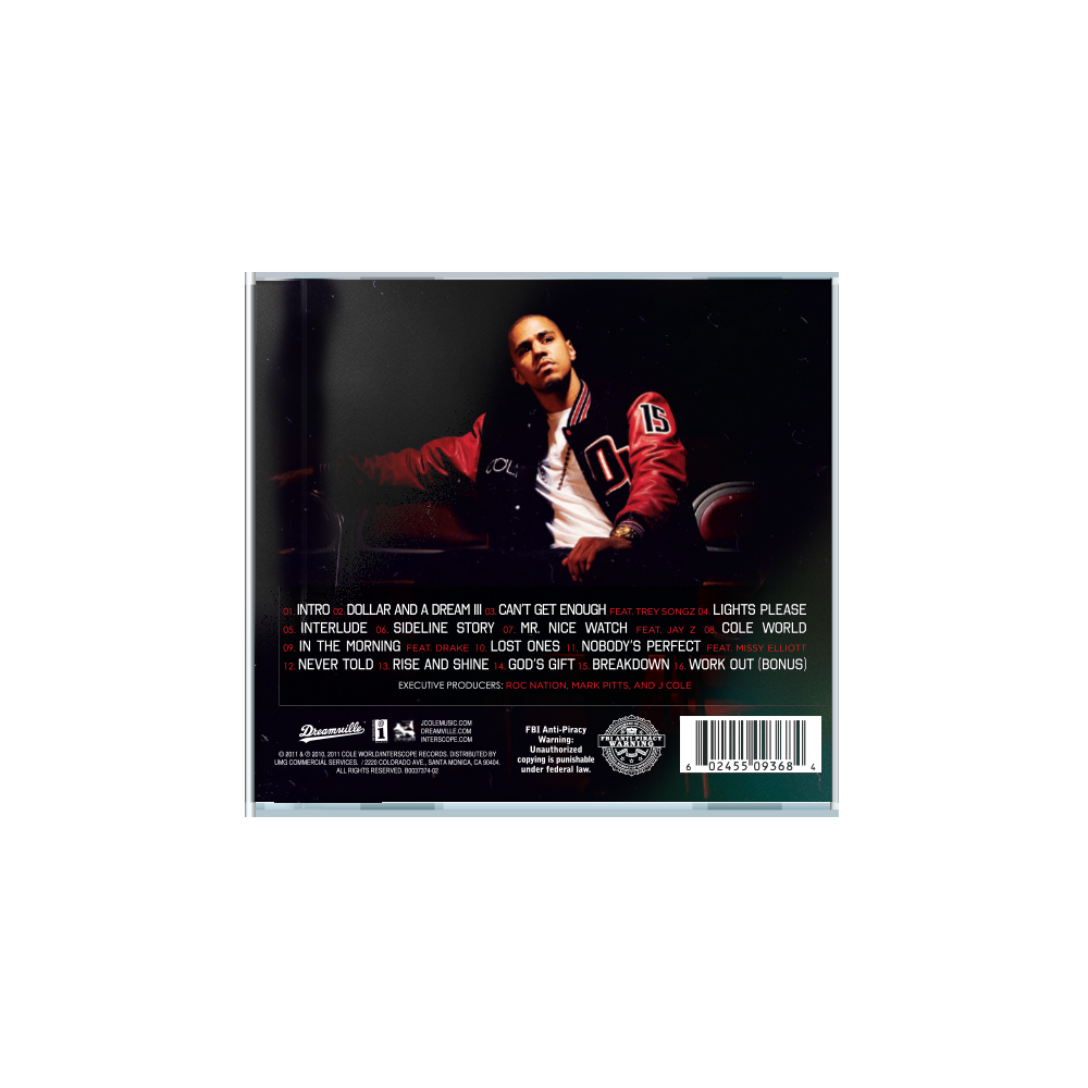 Cole World: The Sideline Story (Standard CD) Back