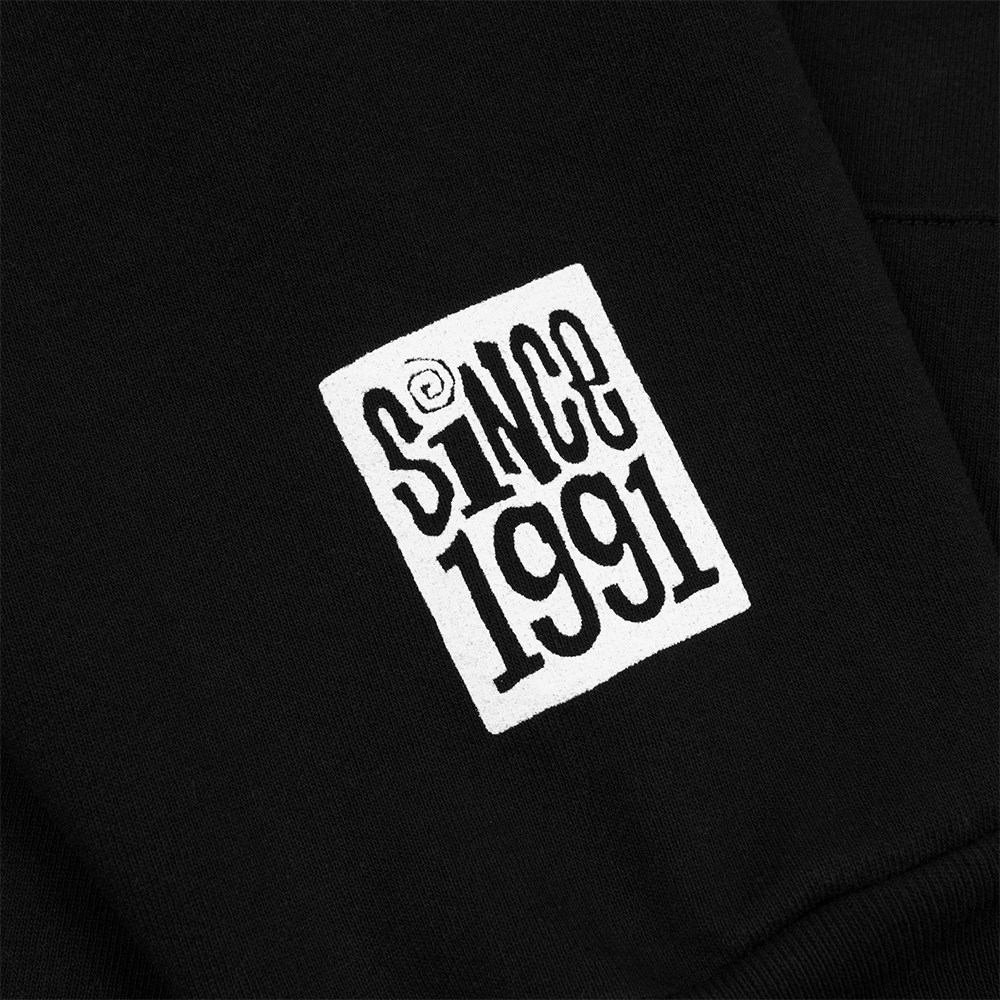 Interscope Logo Hoodie - Black Detail 2