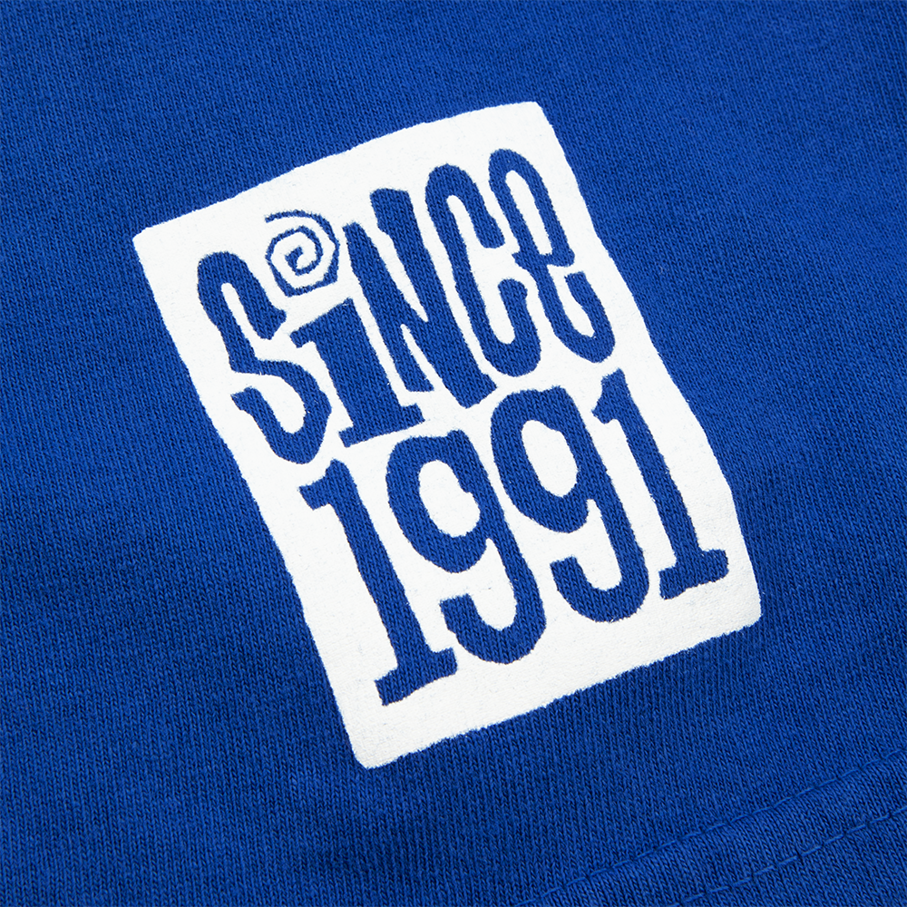 Interscope Logo Tee - Blue Detail 2