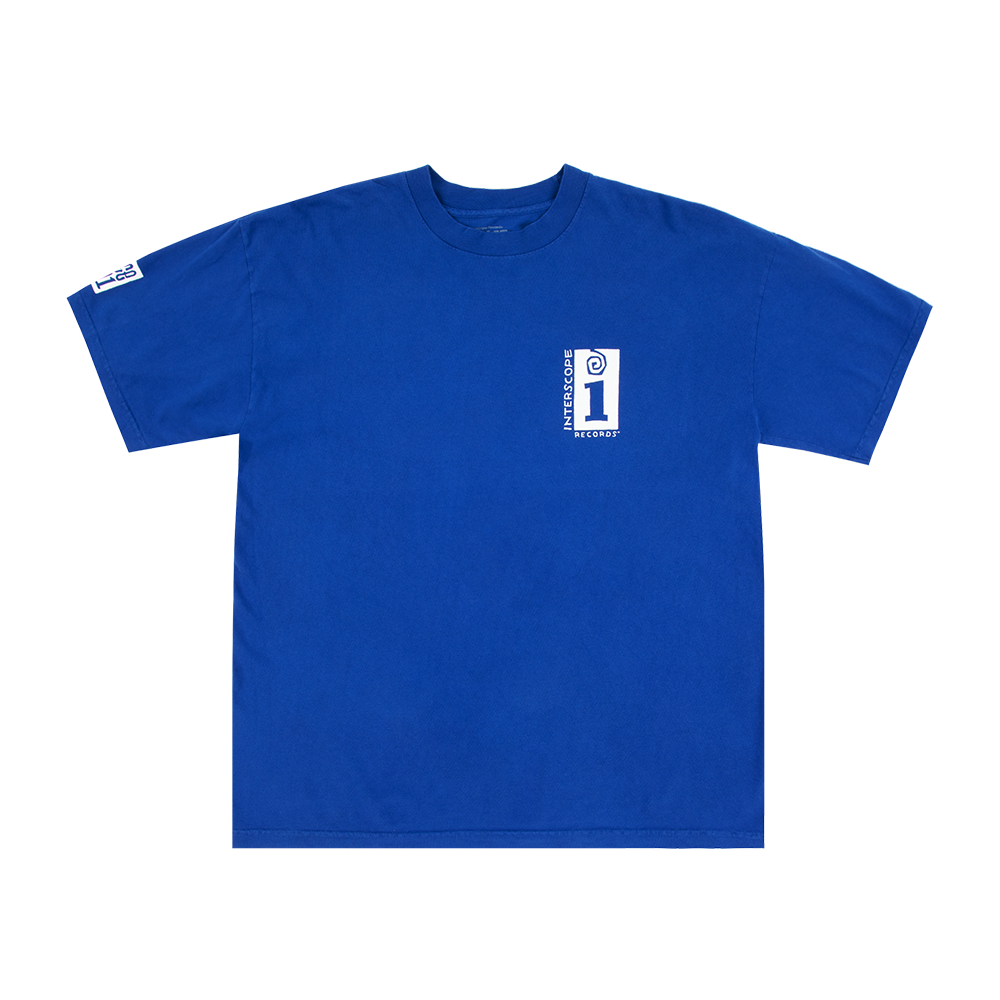 Interscope Logo Tee - Blue