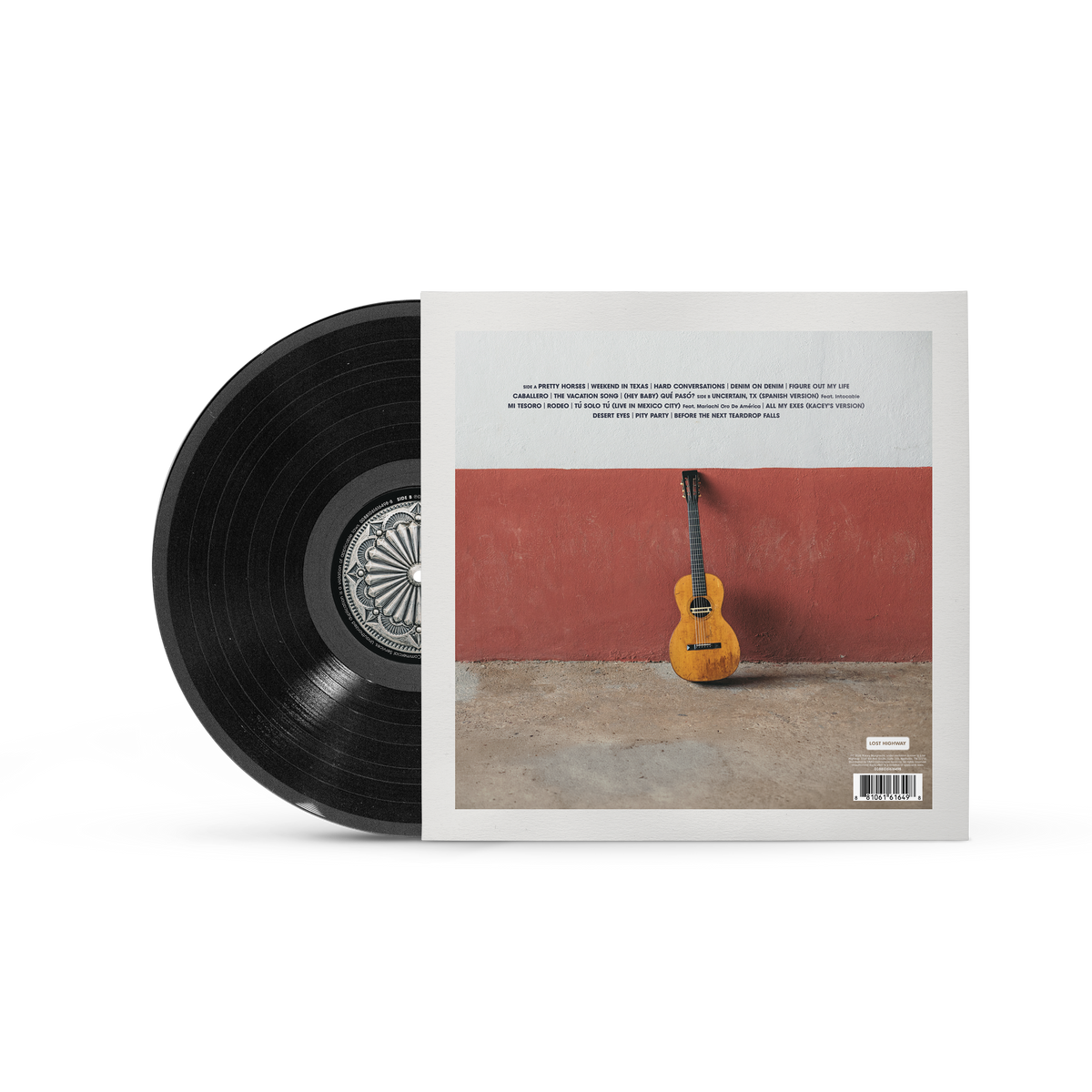 Middle of Nowhere Vol.2: Tex Mex Tapes - Classic Black Vinyl back