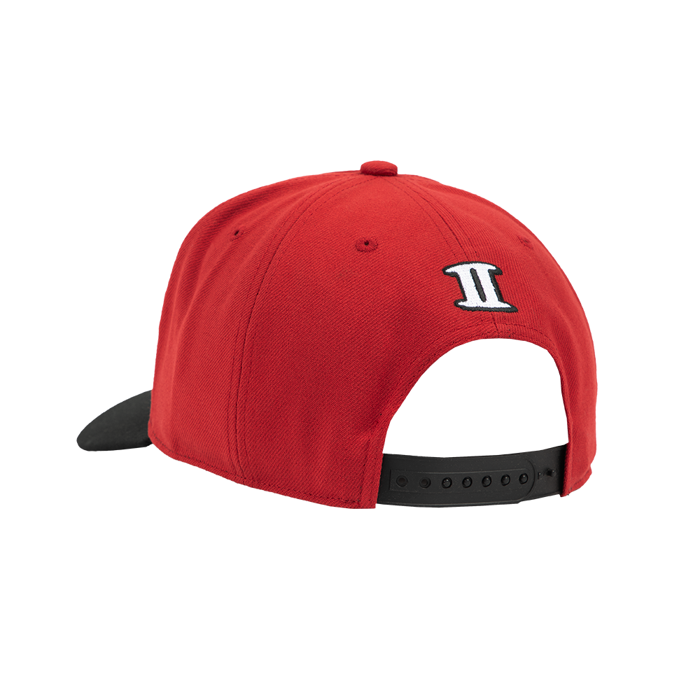 Interscope Red University Snapback Hatback