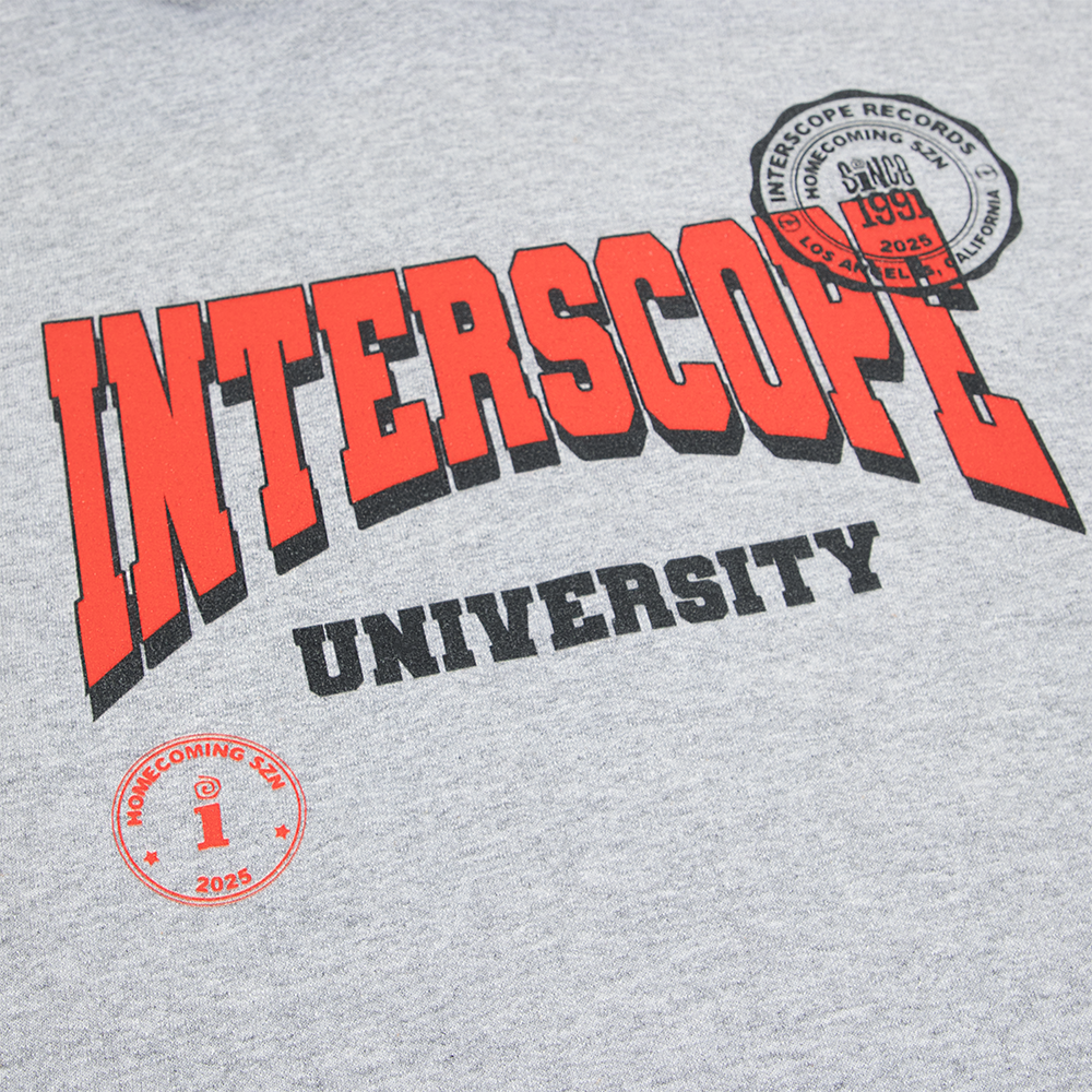 Interscope Red University Hoodie