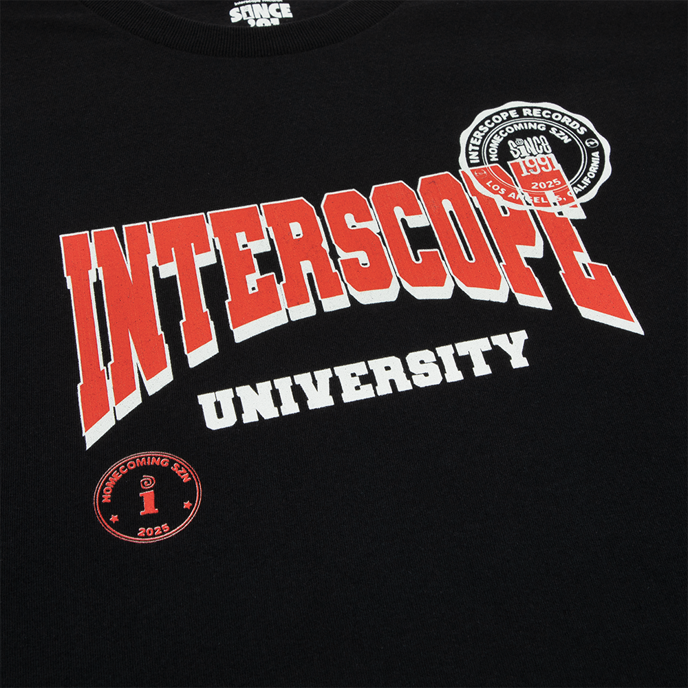 Interscope Red University T-shirt