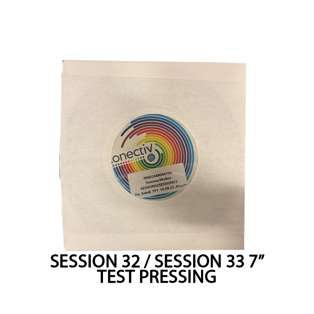 Session 32 / Session 33 7" Test Pressing