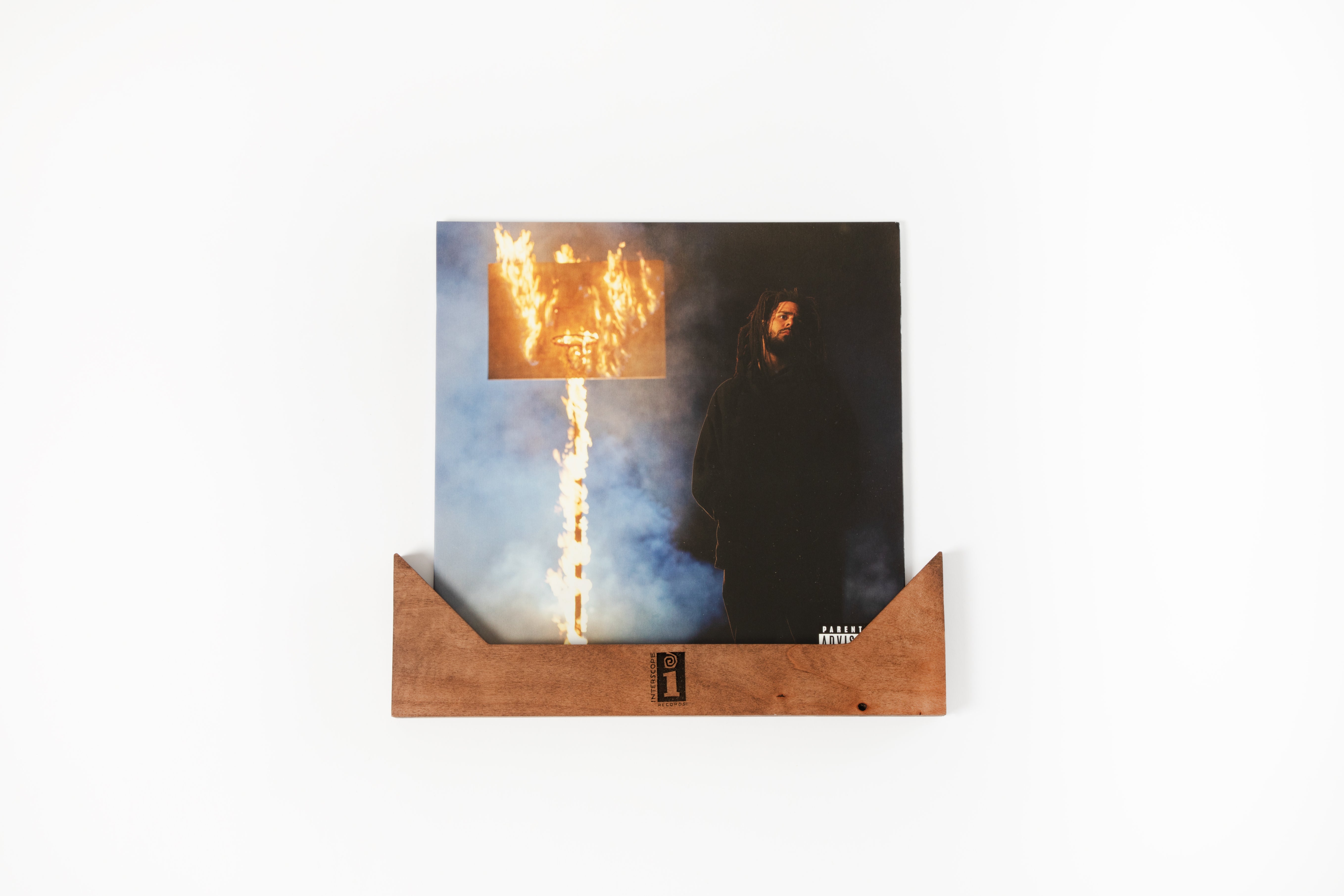 Interscope Vinyl Record Display Wall Hanger - Interscope Records