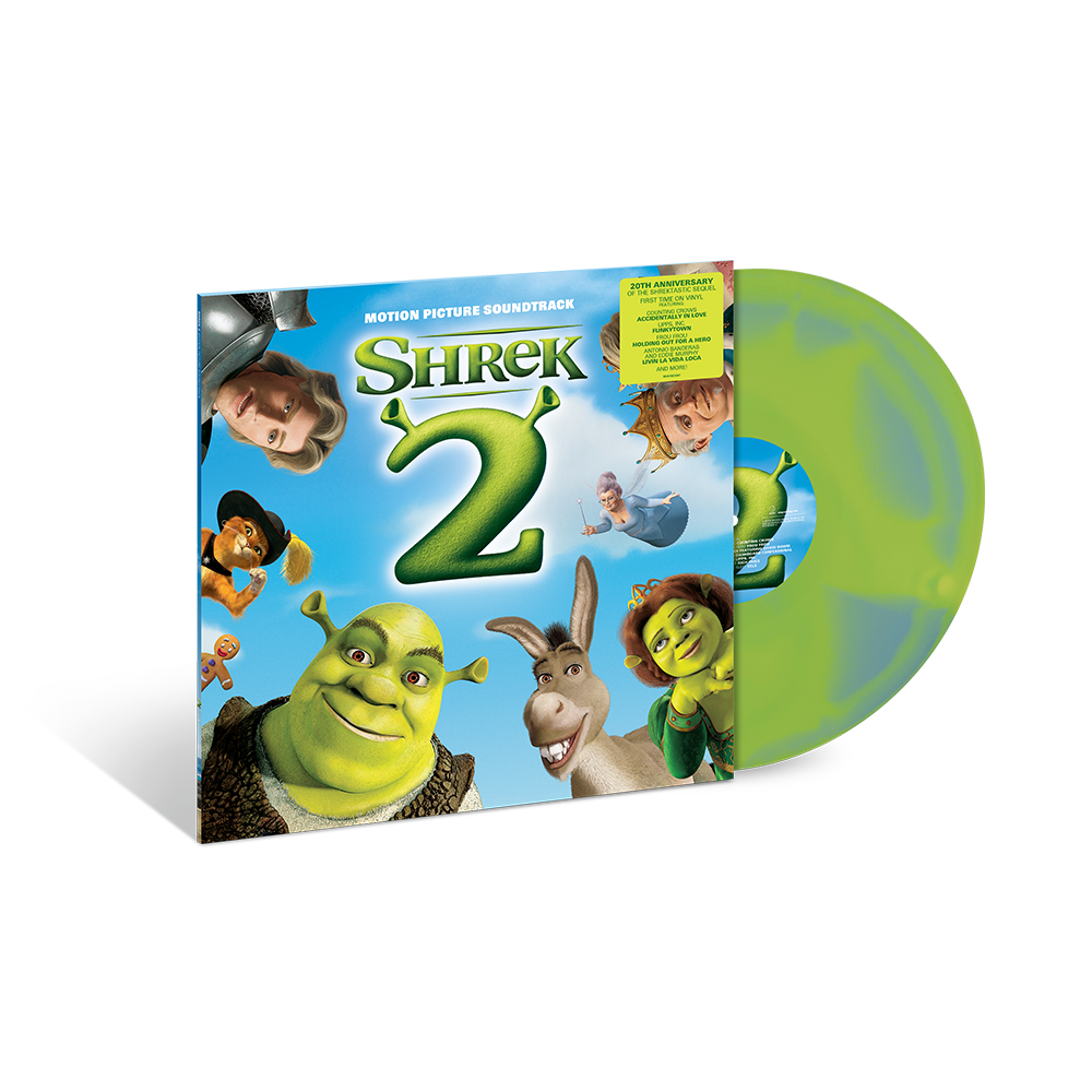 Shrek 2 (Original Motion Picture Soundtrack) Sky Blue & Green Mix 1LP