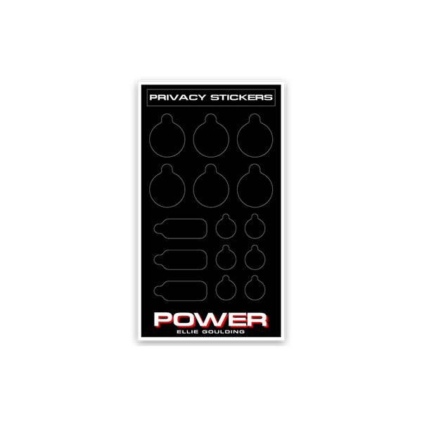 Power Privacy Stickers - Interscope Records