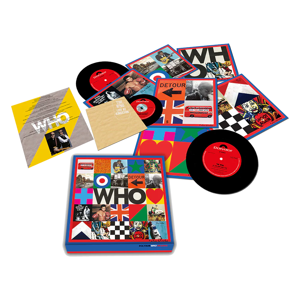 WHO 7” Box Set w/ Live at Kingston CD