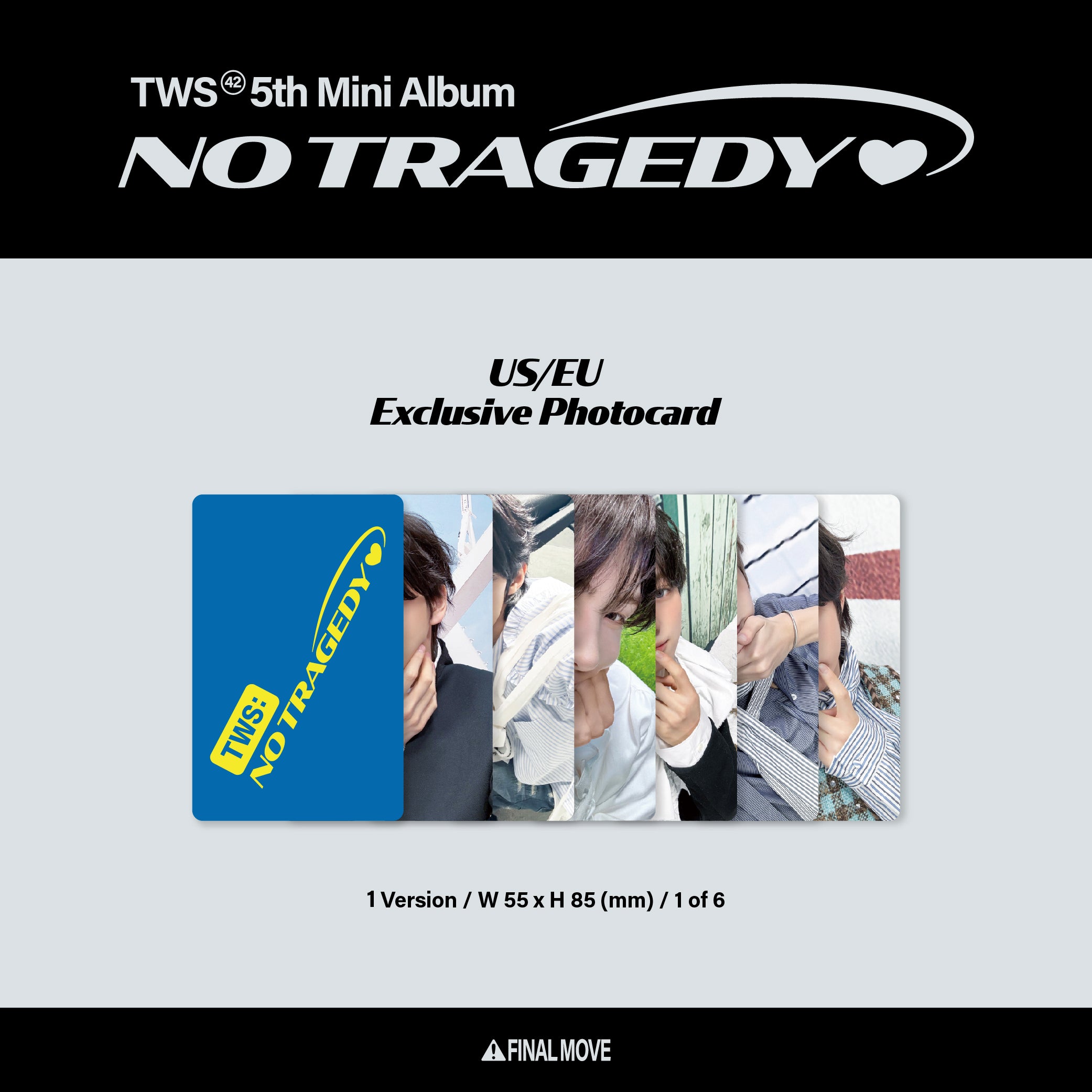 TWS 5th Mini Album 'NO TRAGEDY' LOVE GUIDE Ver. - Interscope Records