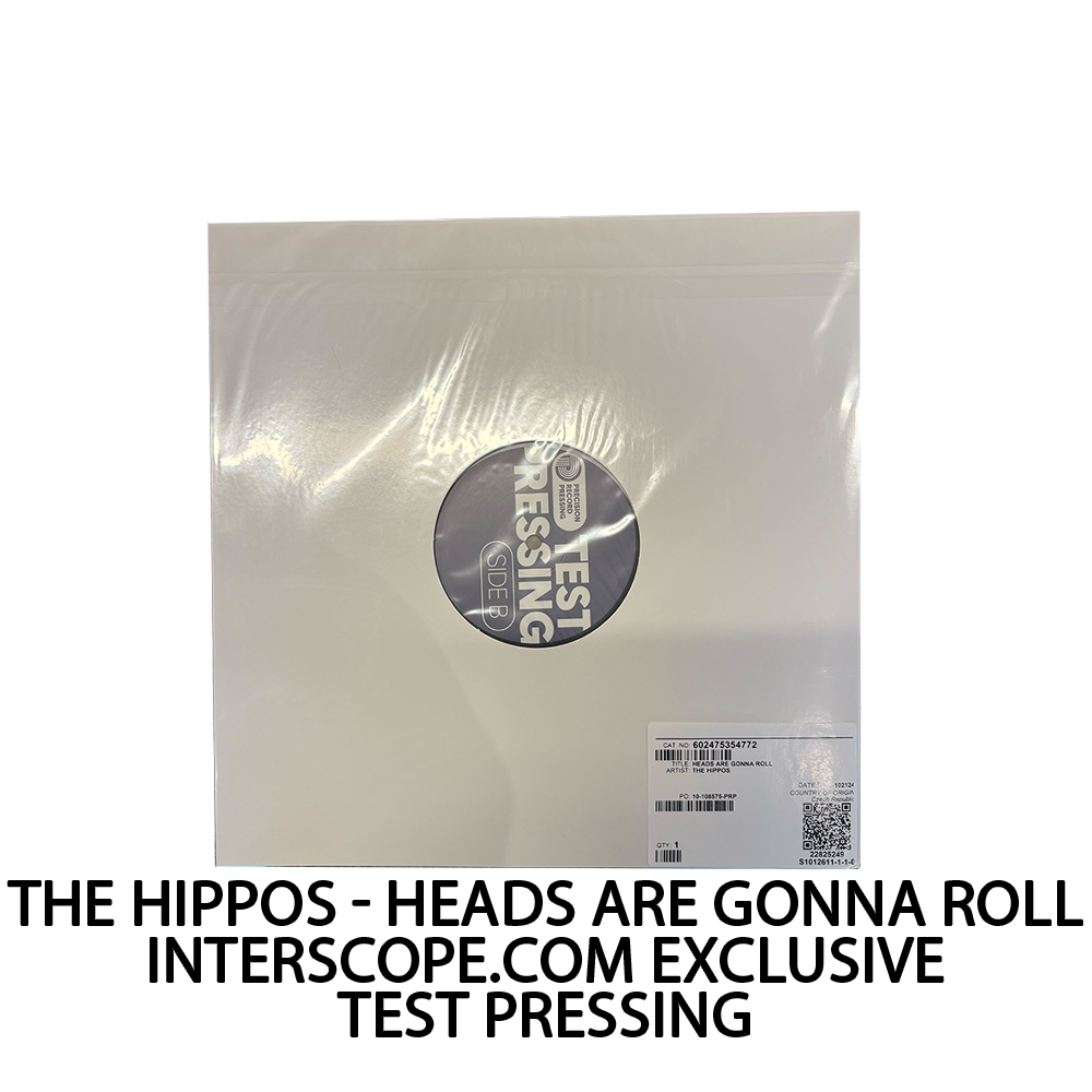 Heads Are Gonna Roll Interscope.com Exclusive Test Pressing