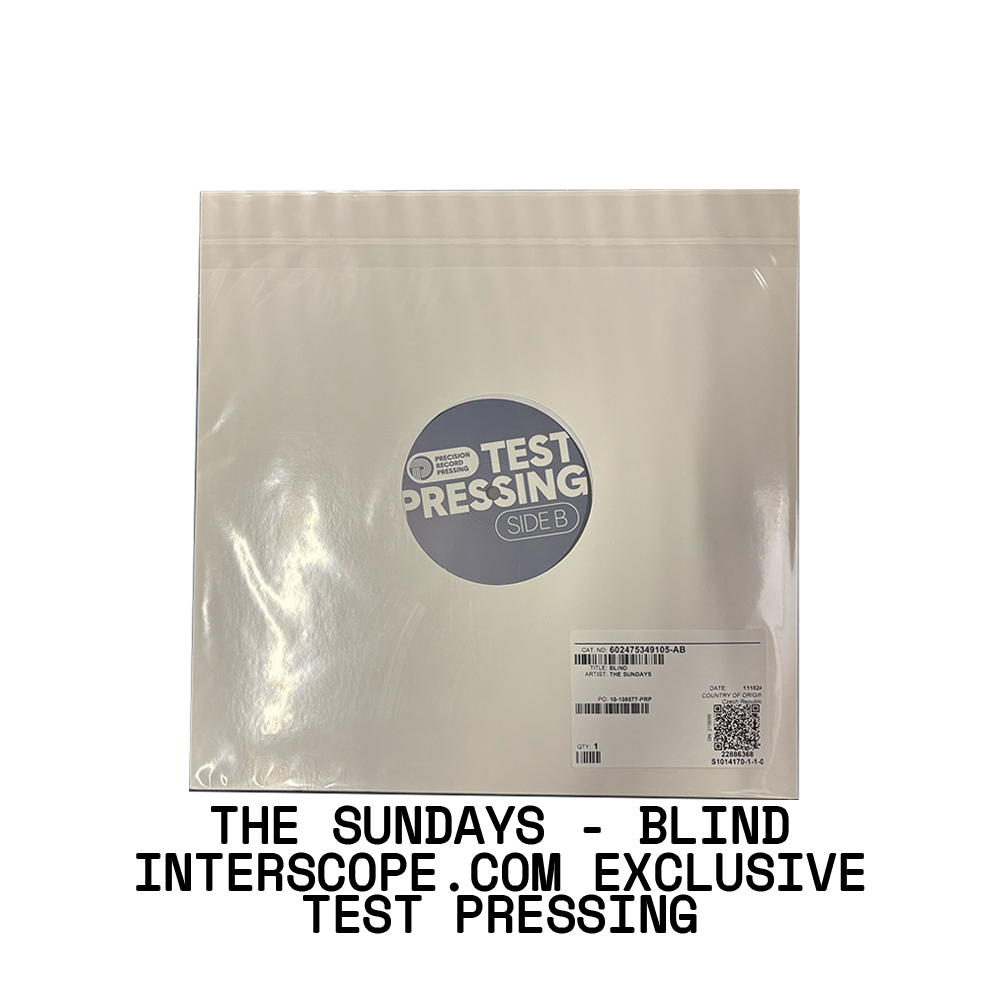 Blind Interscope.com Exclusive Test Pressing