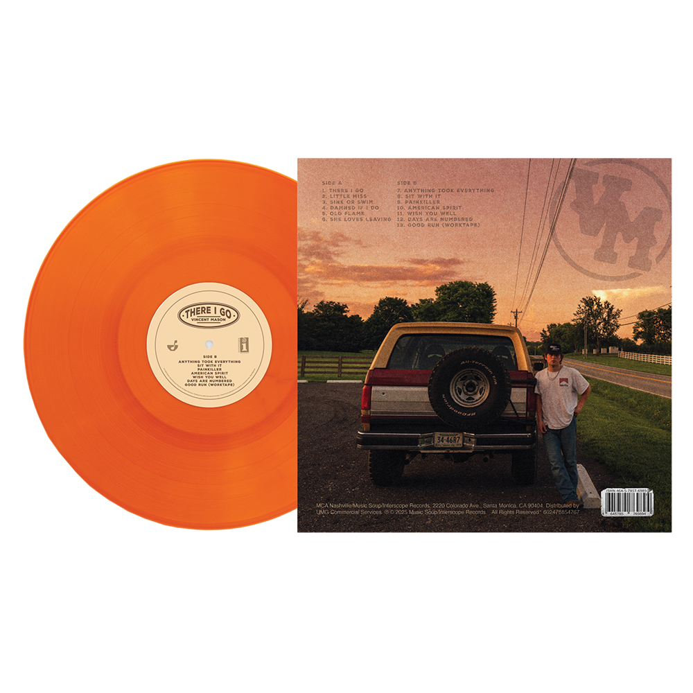 There I Go - Country Central Exclusive Vinyl back