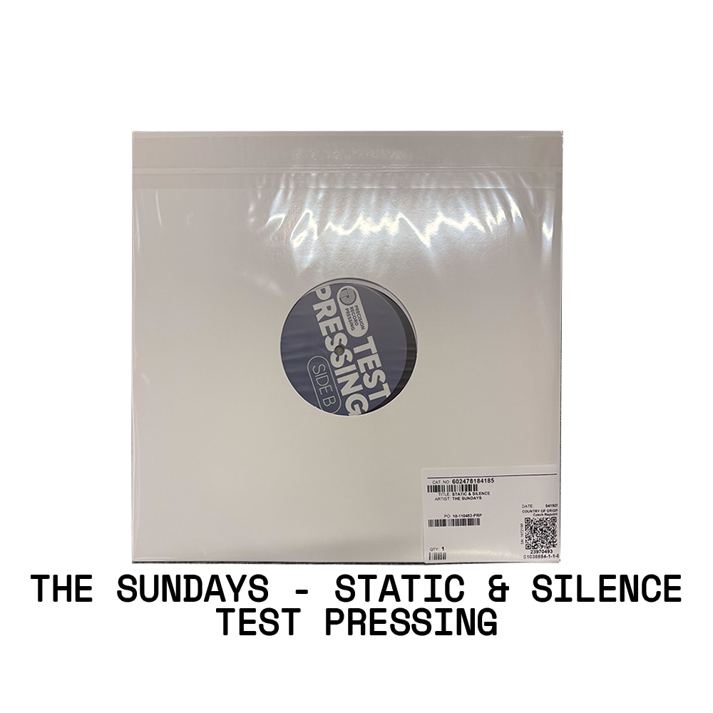 Static & Silence Test Pressing