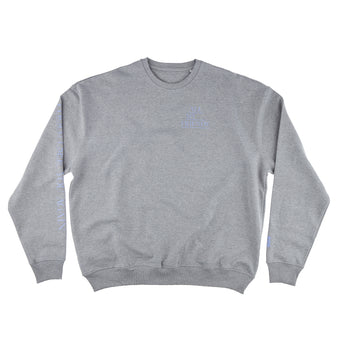 All My Friends Grey Crewneck Sweatshirt Front
