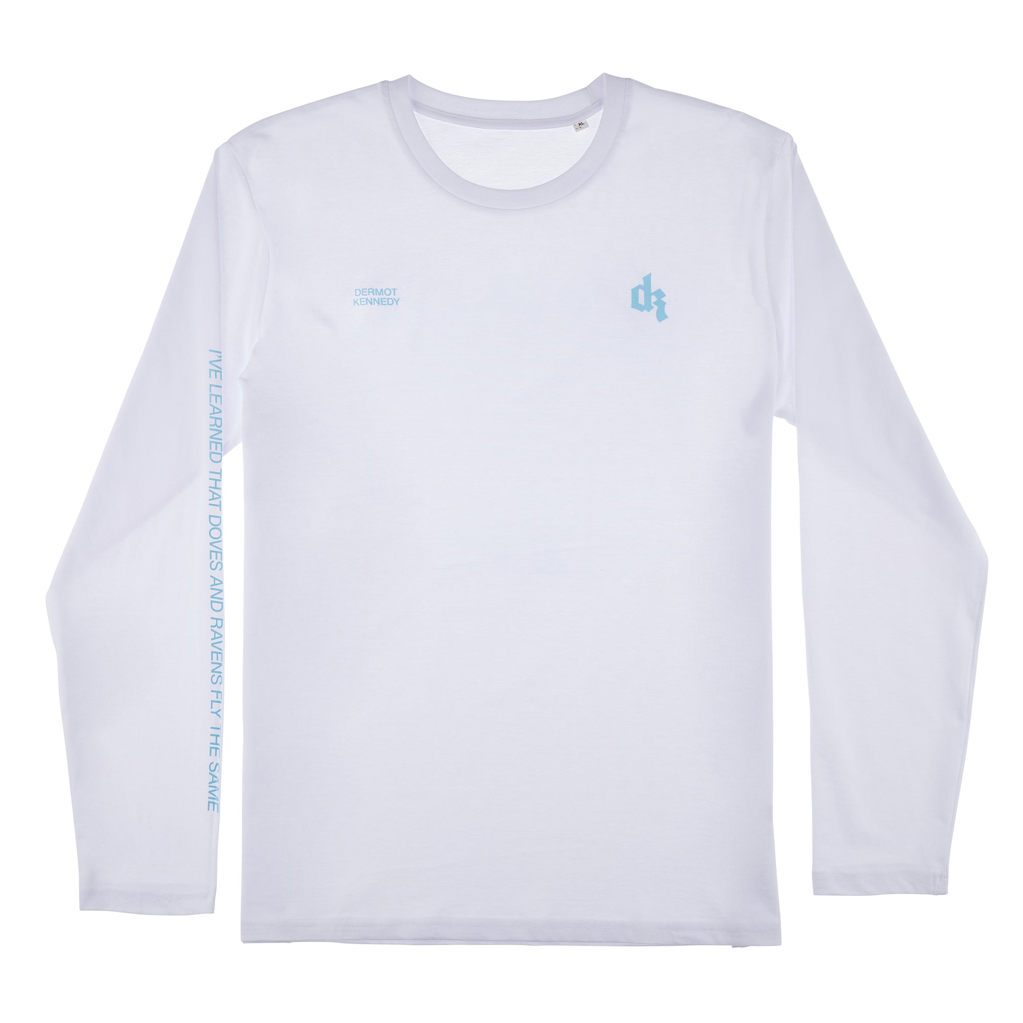 Glory White Longsleeve Tee Front