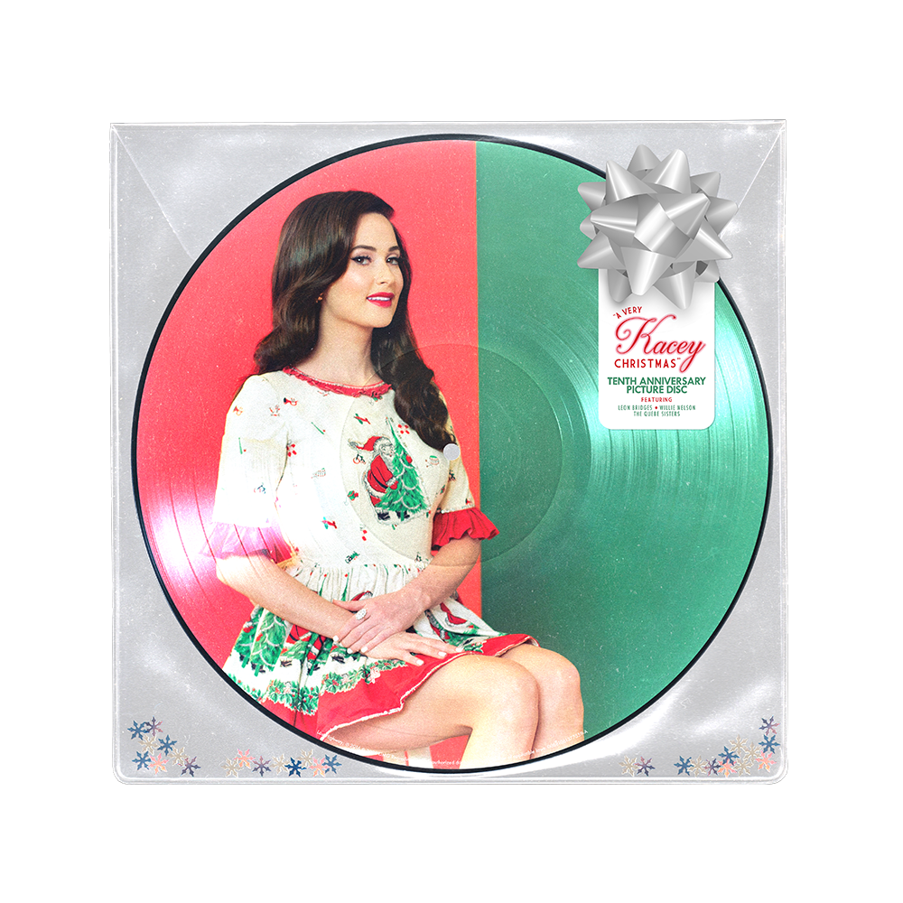 “A Very Kacey Christmas” 10th Anniversary Picture Disc Front
