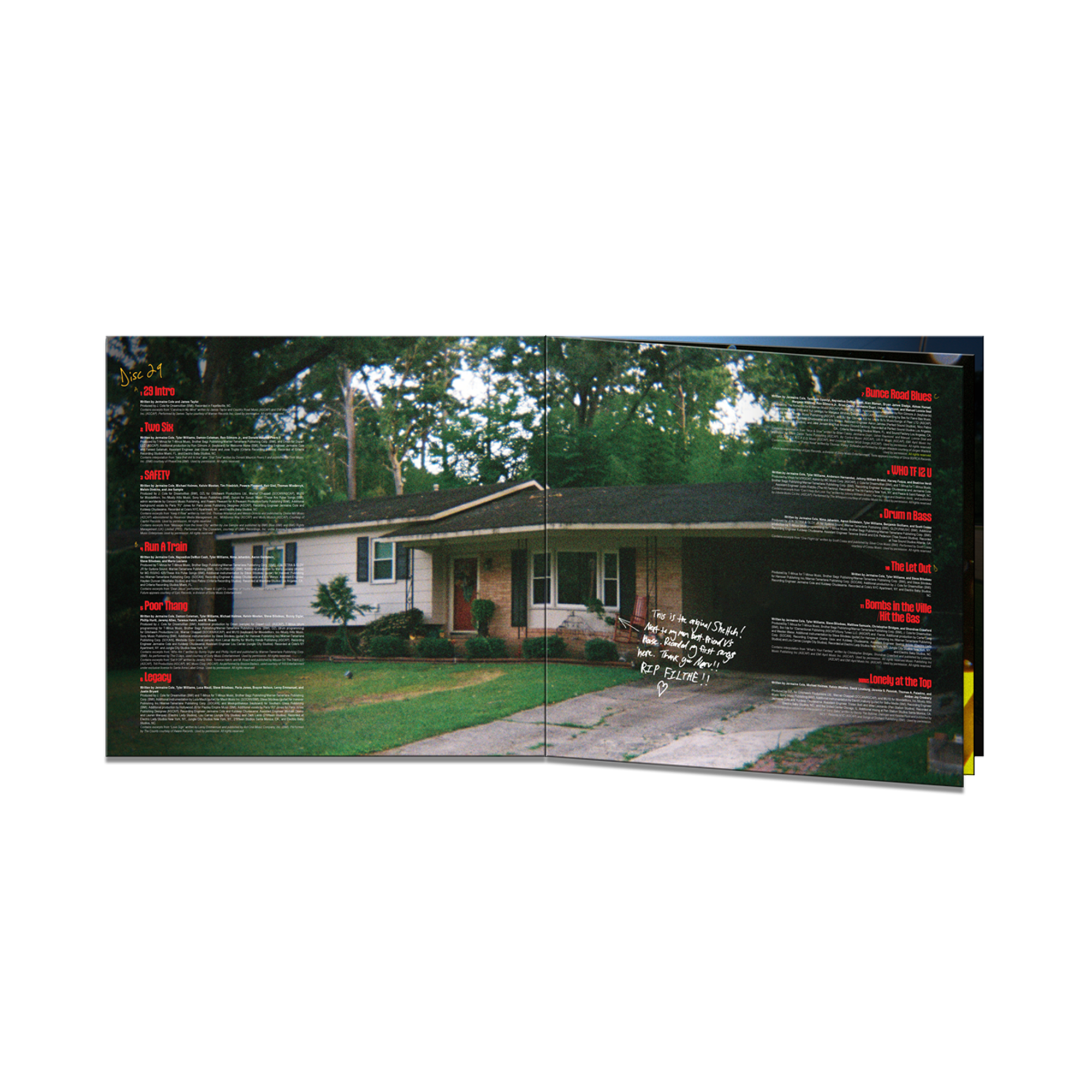 The Fall-Off Red Vinyl Gatefold