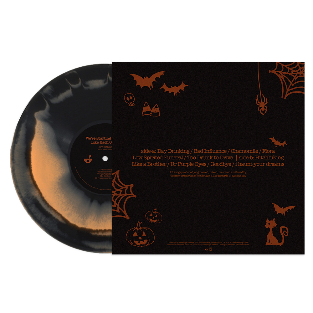 We’re Starting to Look Like Each Other - 2 Year Anniversary Vinyl (Halloween Edition) Back