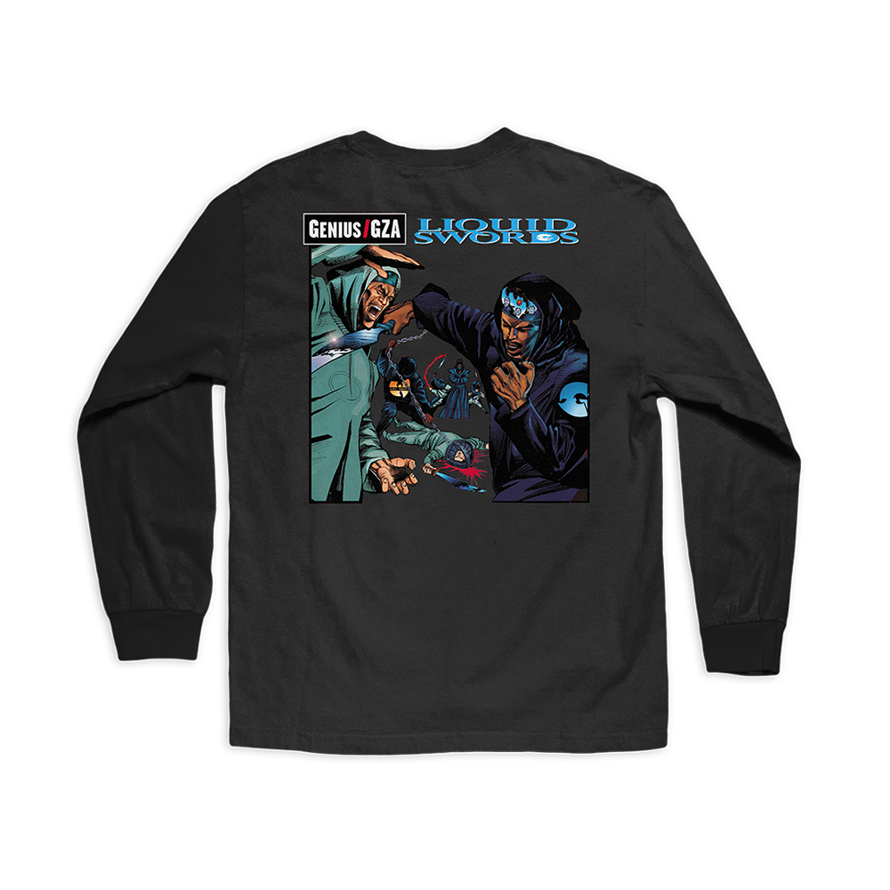 GZA "Liquid Swords Longsleeve Back