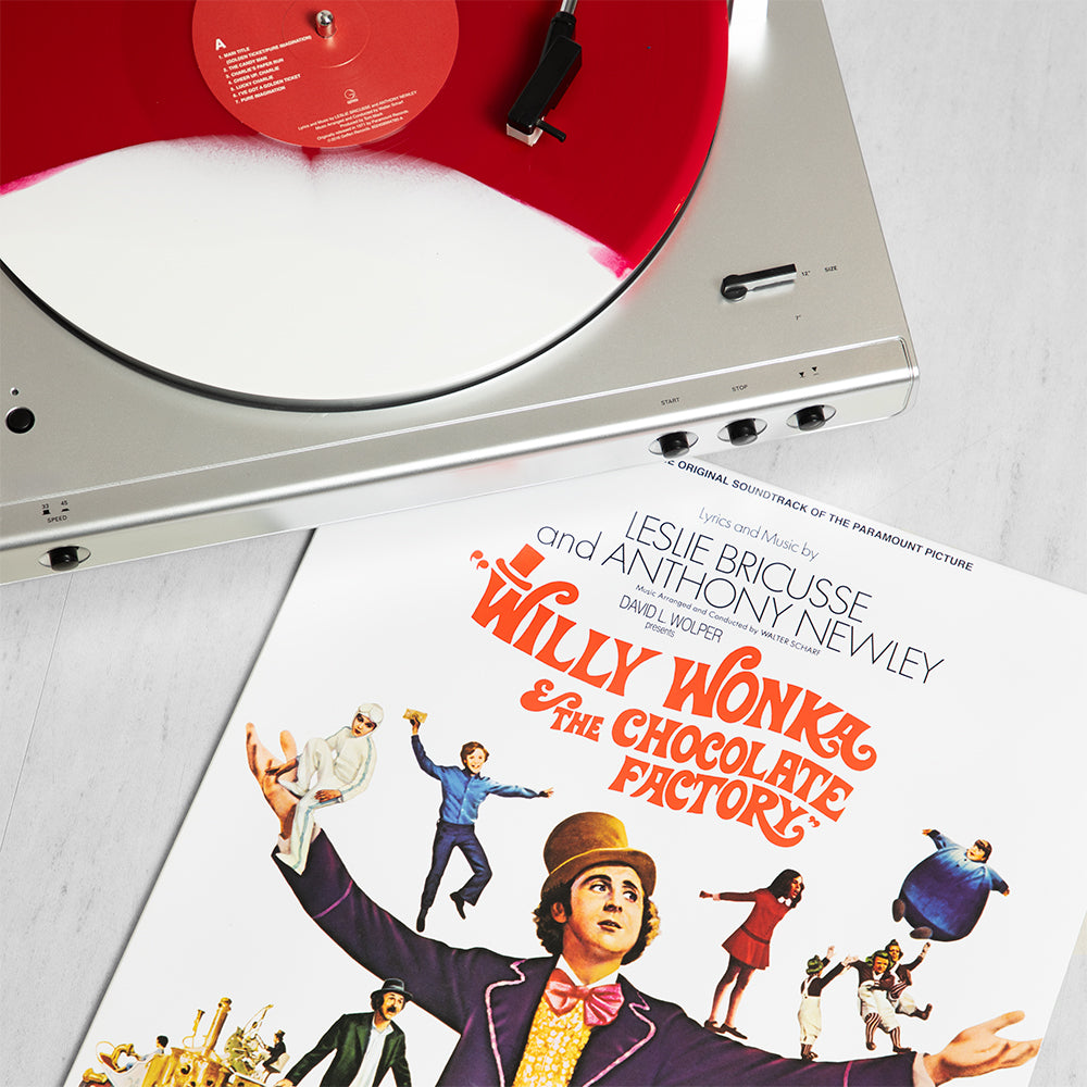 Willy Wonka & the Chocolate Factory (Music From the Original Soundtrack) Limited Edition Red & White Swirl LP