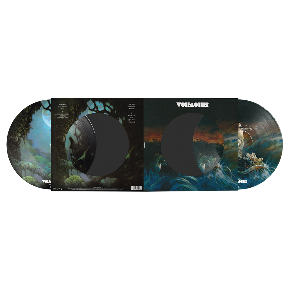 Wolfmother 2LP Deluxe Picture Disc Outside Cover