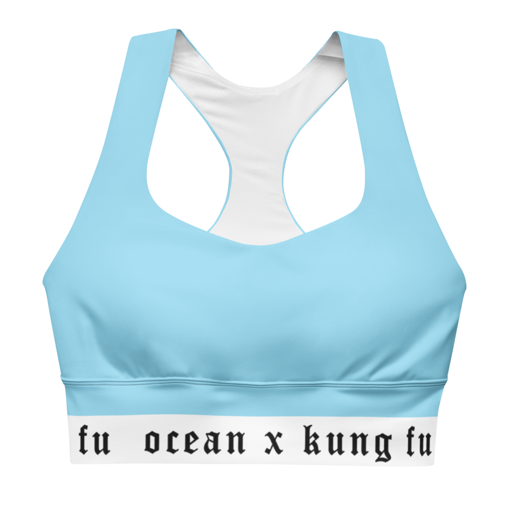 Sky Blue Sports Bra
