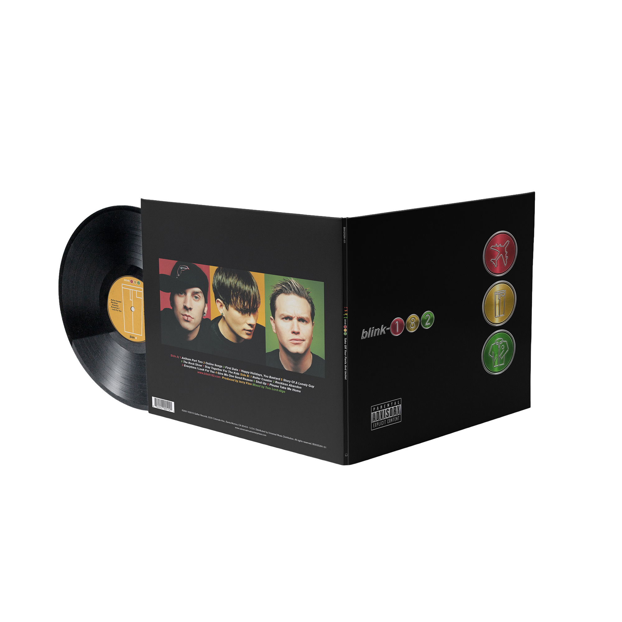 Take Off Your Pants And Jacket (25 Year Anniversary Edition) 2LP back