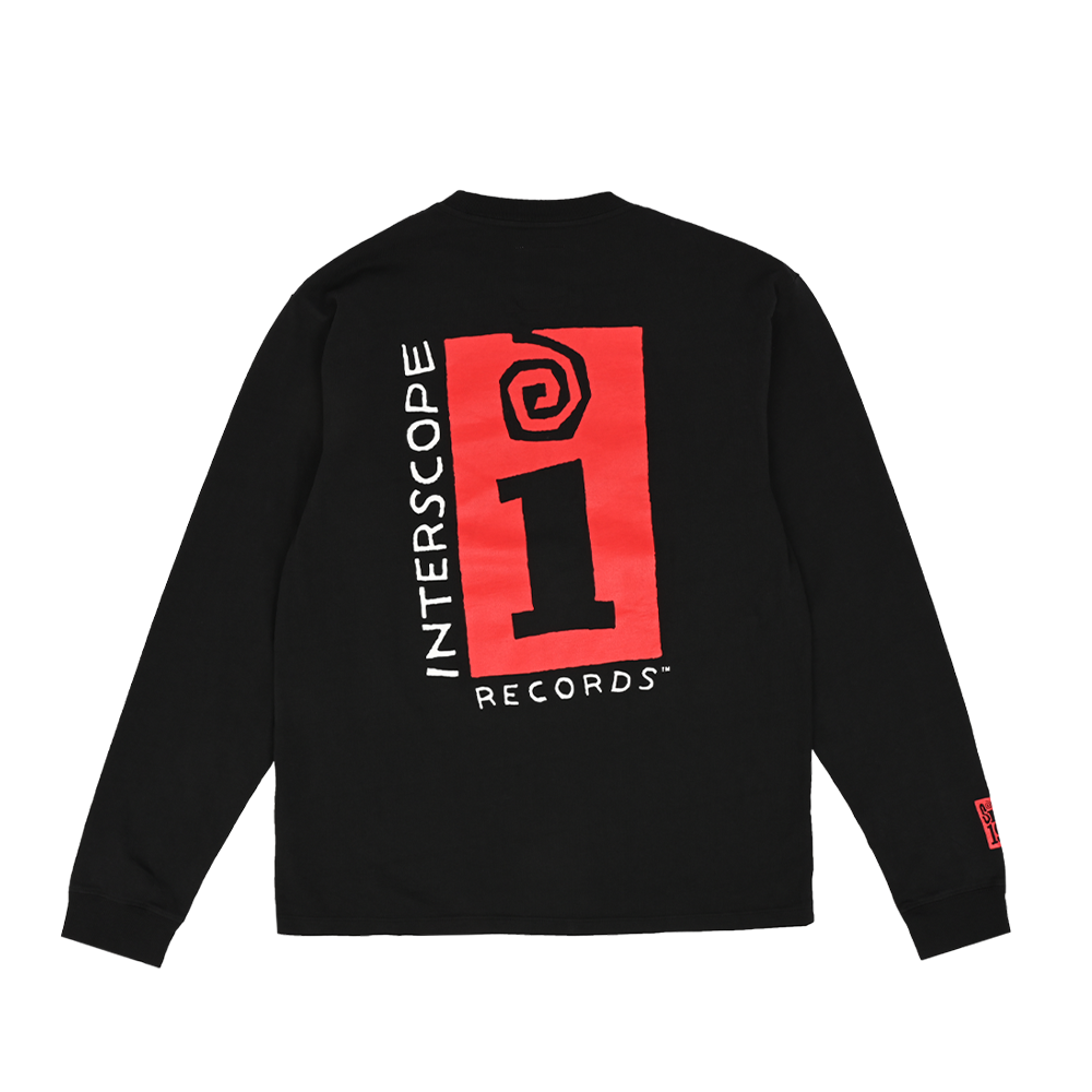 Interscope Logo Longsleeve - Black