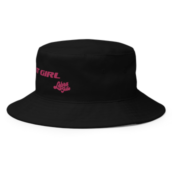 "It Girl" Black Bucket Hat 2