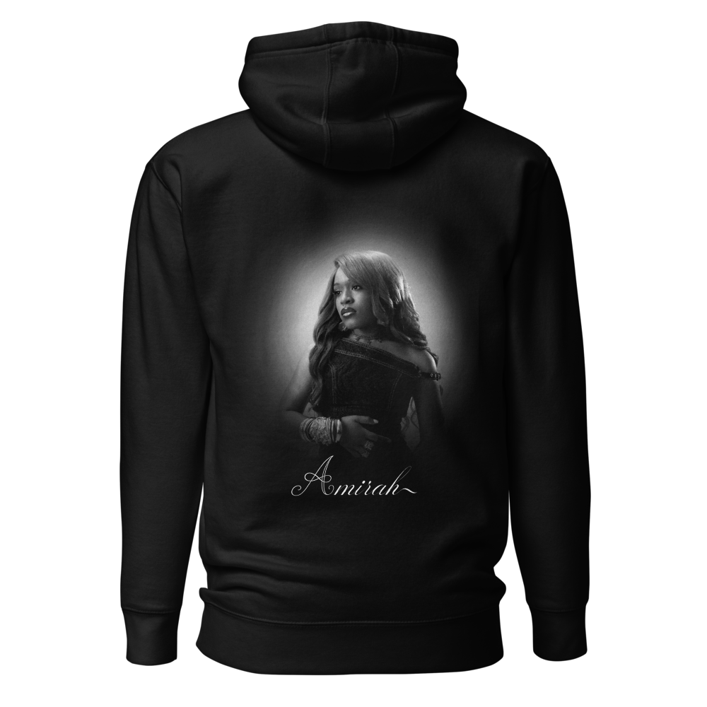 Portrait Hoodie Back