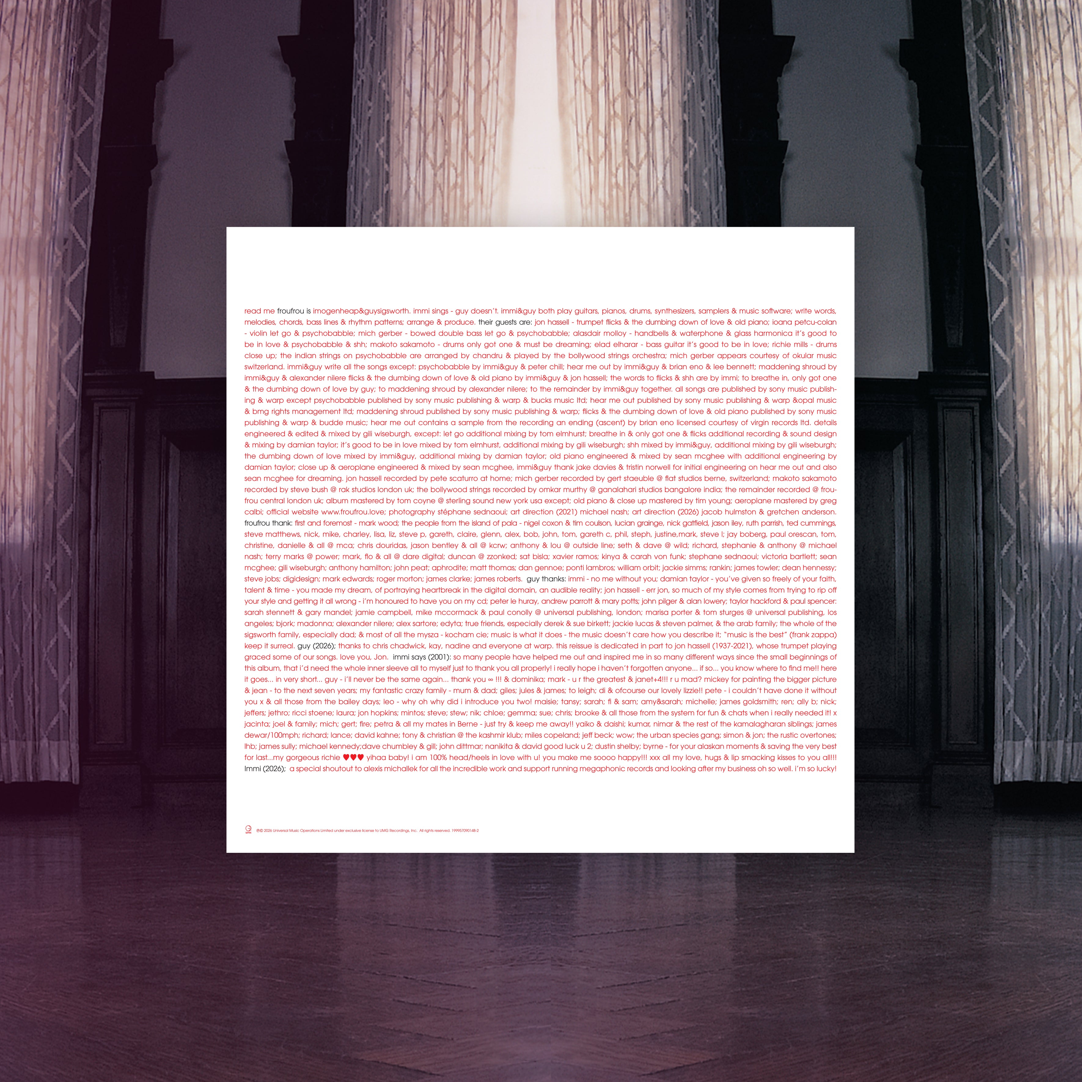 Frou Frou - "Details" IVC Edition