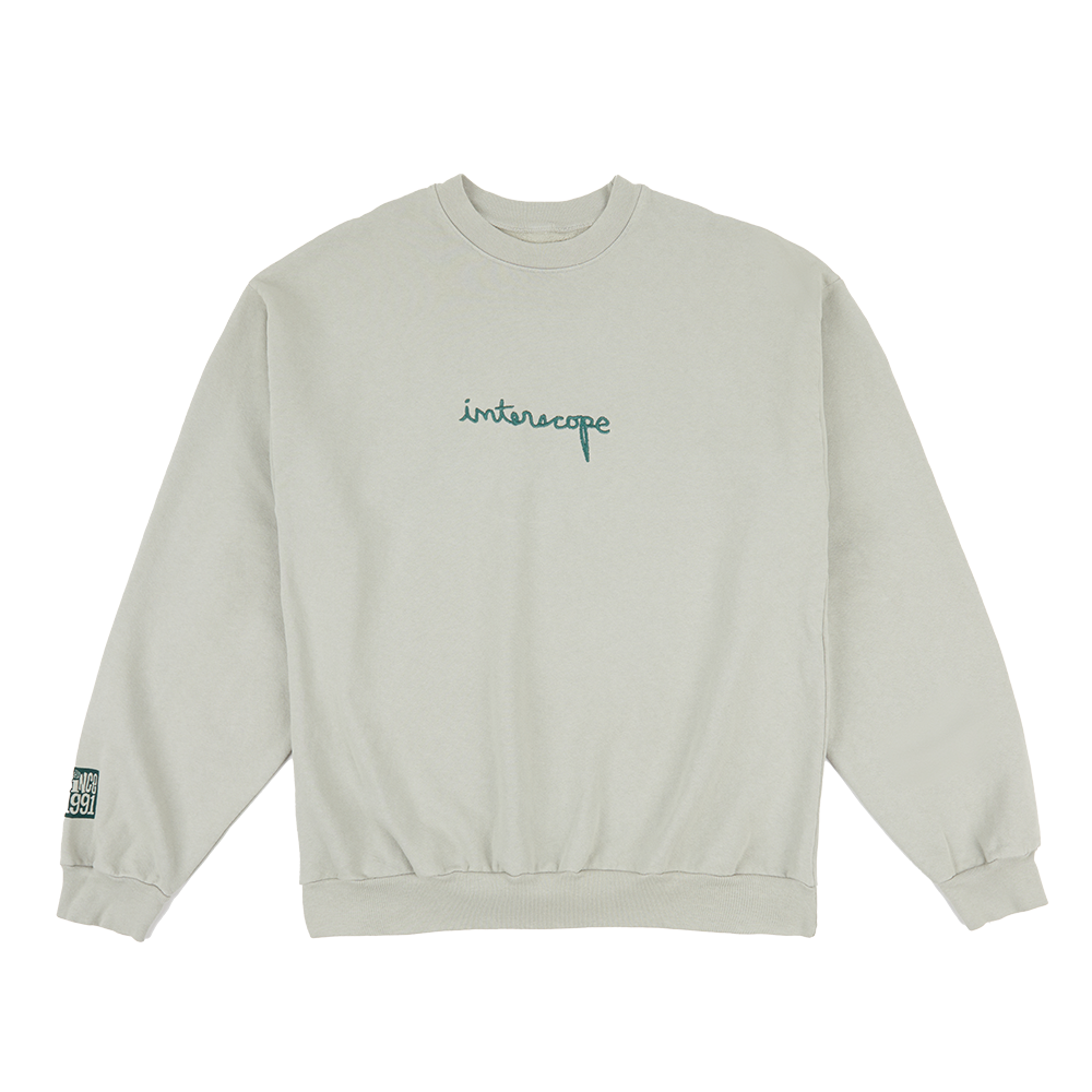 OFF-WHITE™, Sage green Women's Sweatshirt