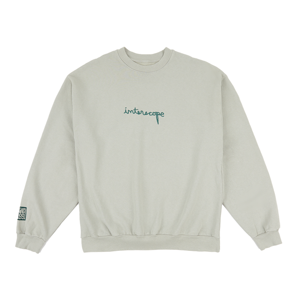 Label Cursive Crewneck - Sage – Interscope Records