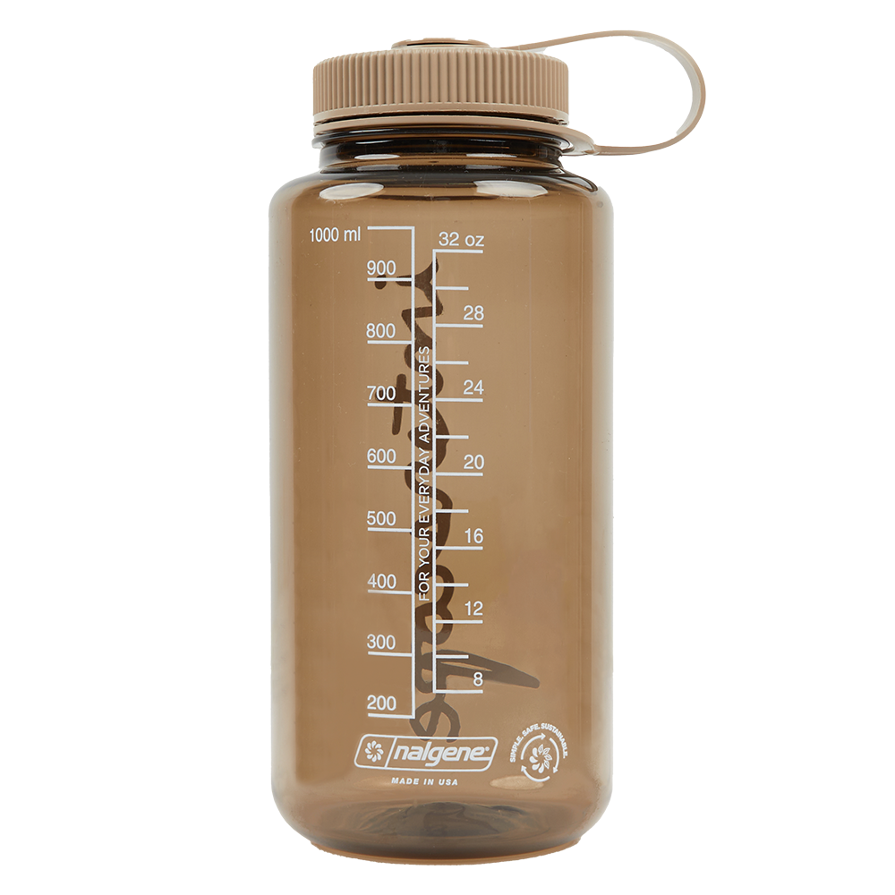 Interscope Water Bottle - Brown Back