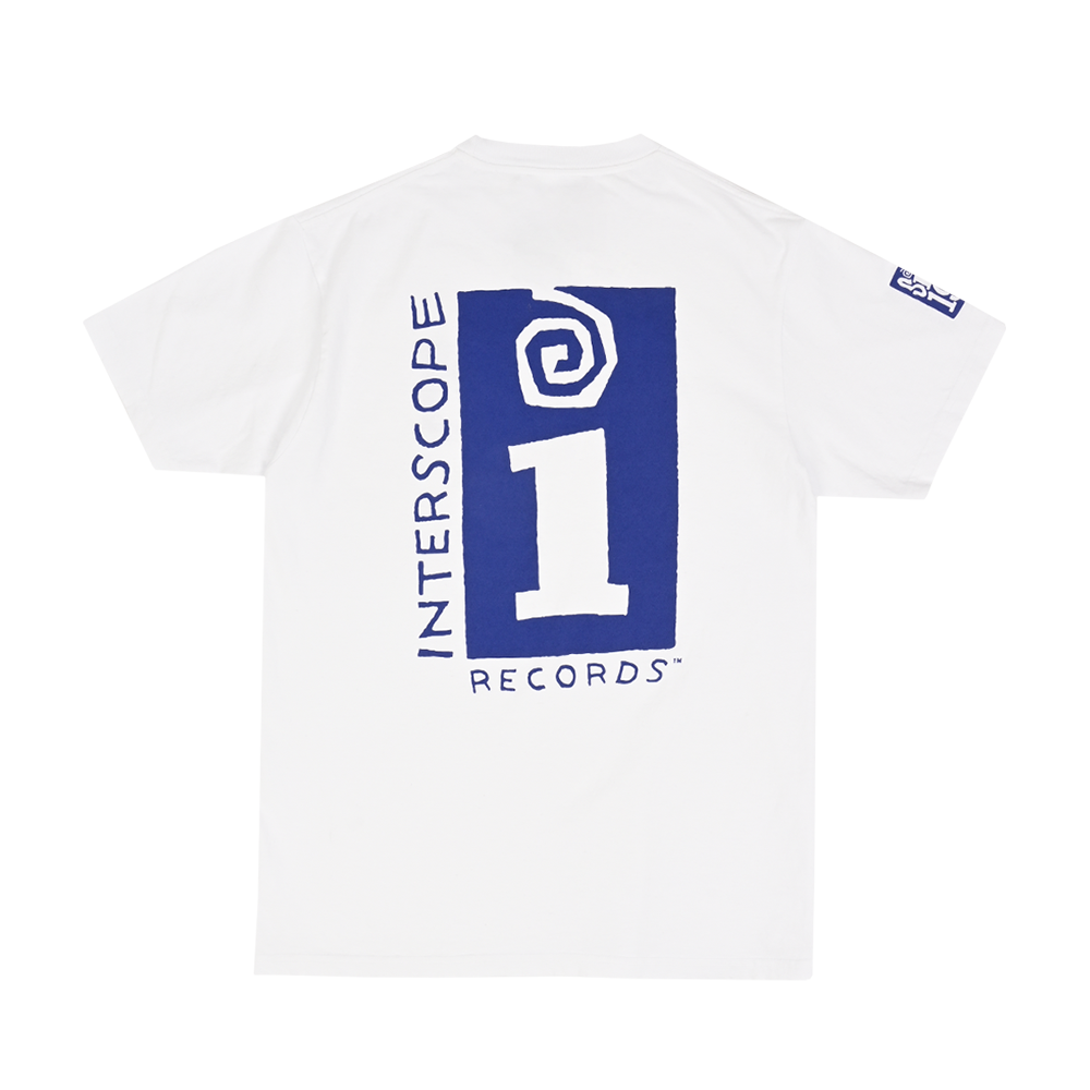 Interscope Logo Tee - White