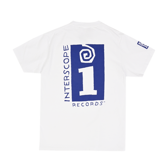 Interscope Logo Tee - White
