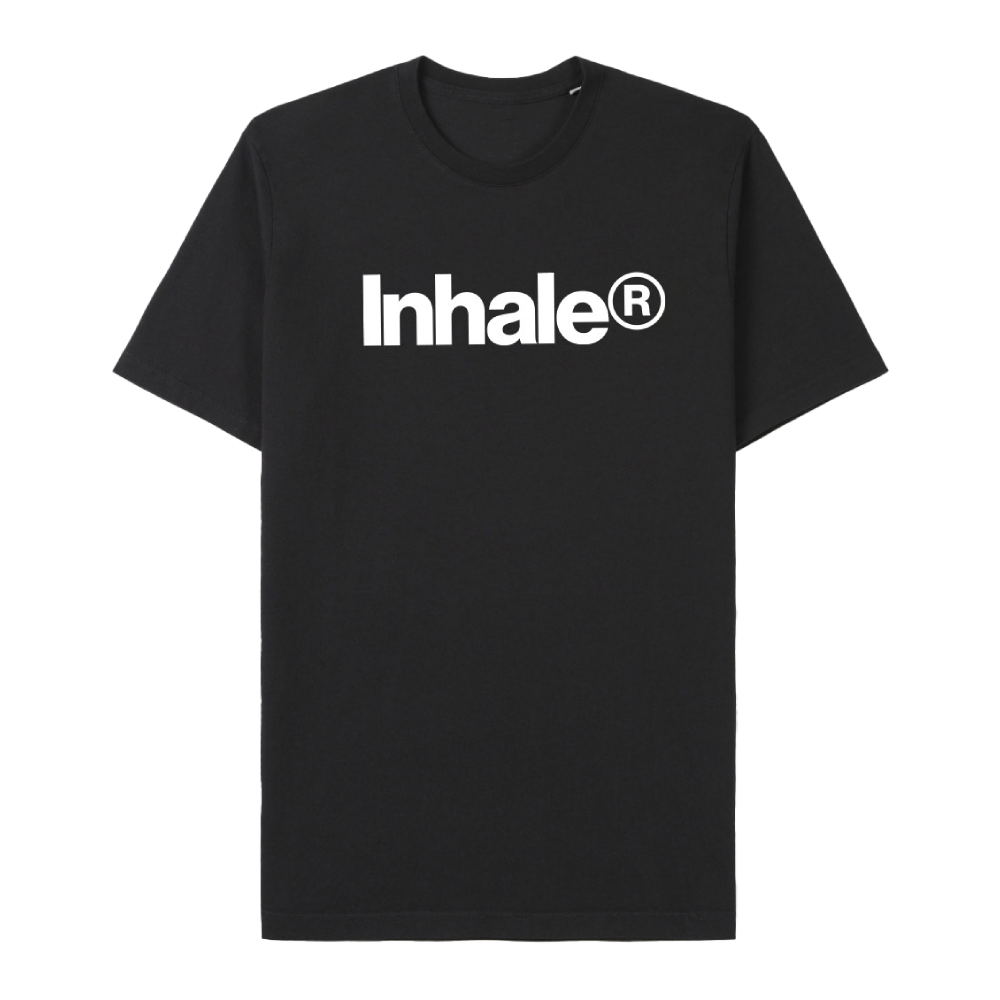 Inhaler Logo T-Shirt in Black