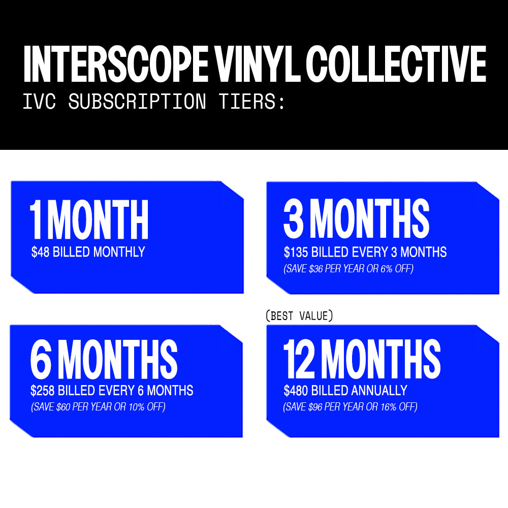 Interscope Vinyl Collective Interscope Records Interscope Vinyl Collective Interscope Records